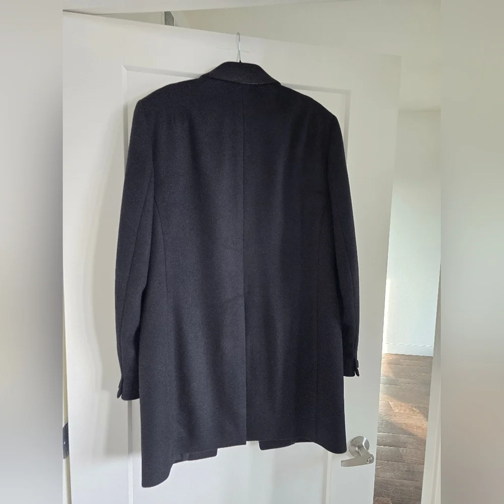 Allsaints Black Wool Coat - Picture 7 of 15